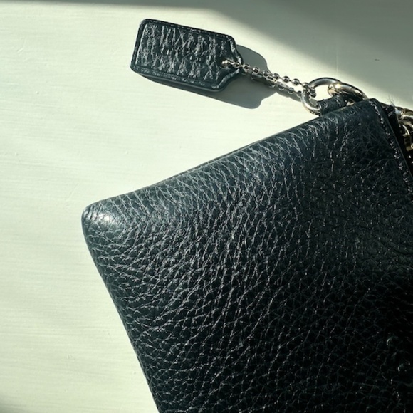 Coach Wristlet Leather Clutch Wallet - Picture 2 of 7